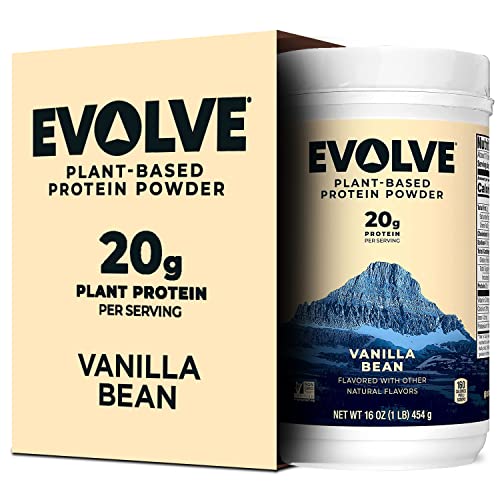 Evolve Protein Powder, Ideal Vanilla, 20g Protein, 1 Pound