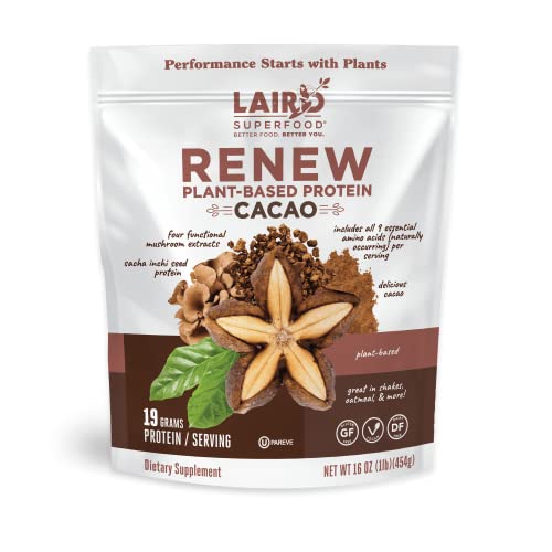 Laird Superfood Renew Plant-Based Protein Powder