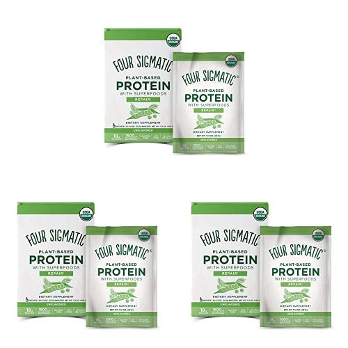 Four Sigmatic Plant Based Protein Canisters