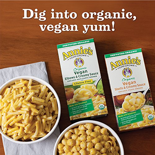 Annie's Organic Vegan Mac, Shells & Sweet Potato Pumpkin, 6 oz. (Pack of 12)