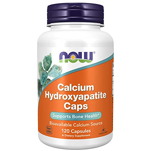 NOW Calcium Hydroxyapatite,120 Capsules