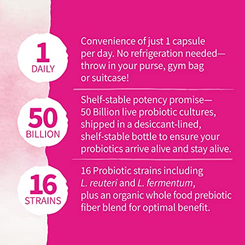 Garden of Life Multivitamin for Women & Probiotics for Men, 30 Capsules & Probiotics for Women & Prebiotics