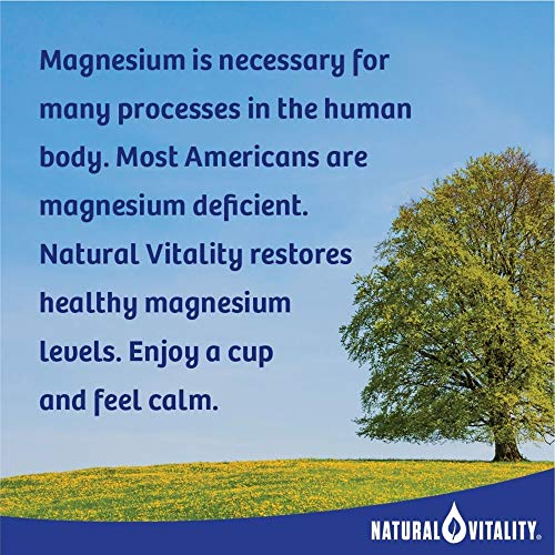 Natural Vitality Calm, Magnesium Supplement, Anti-Stress Drink Mix Powder, Original, Orange - 8 Ounce (Packaging May Vary)