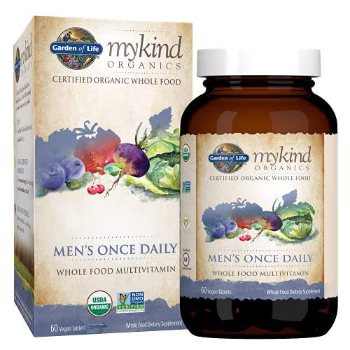 Garden of Life Multivitamin for Men, Vegan, 60 Count & Probiotics for Men, 30 Capsules & Probiotics for Women & Prebiotics