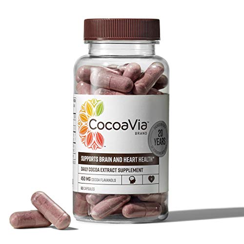 Cocoavia Supplement, Promotes Healthy Blood Flow, Vegetarian Capsules
