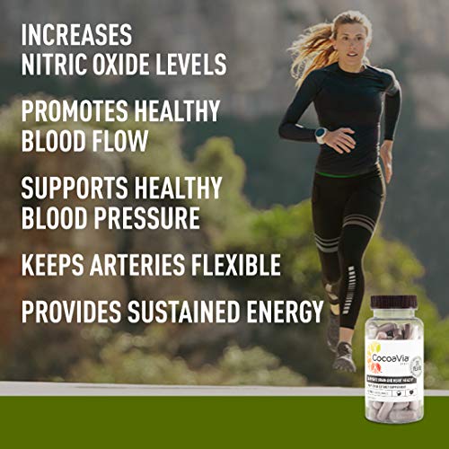 Cocoavia Supplement, Promotes Healthy Blood Flow, Vegetarian Capsules