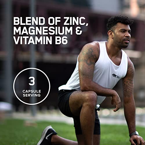 Optimum Nutrition Zinc Magnesium Aspartate, Zinc for Immune Support, Muscle Recovery and Endurance Supplement for Men and Women, Zinc and Magnesium Supplement, 90 Count (Packaging May Vary)