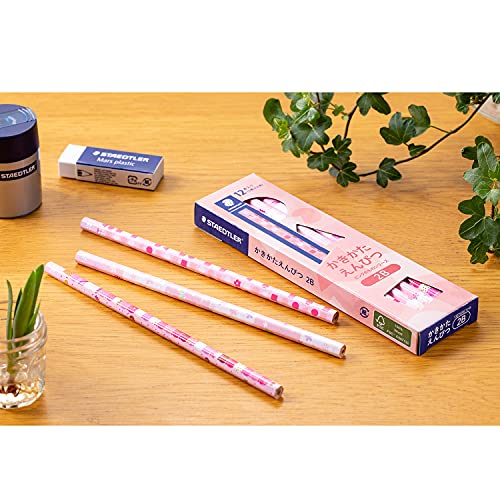 STAEDTLER 13075-BC12 Pencil, B, Pink Ones Series, Dozen, 1 Dozen