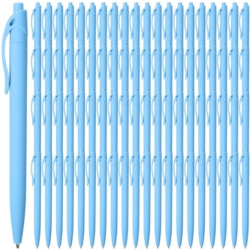 Fulmoon 150 Pcs No Bleed Click Pens Bulk Retractable Ballpoint Pens 1.0 mm Medium Point Smooth Ink Pens Bulk(Blue)