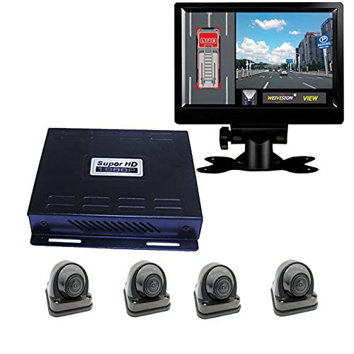 360° FHD Panoramic Vehicle DVR Camera System