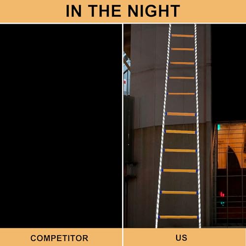 Portable 9.8FT Fire Escape Rope Ladder