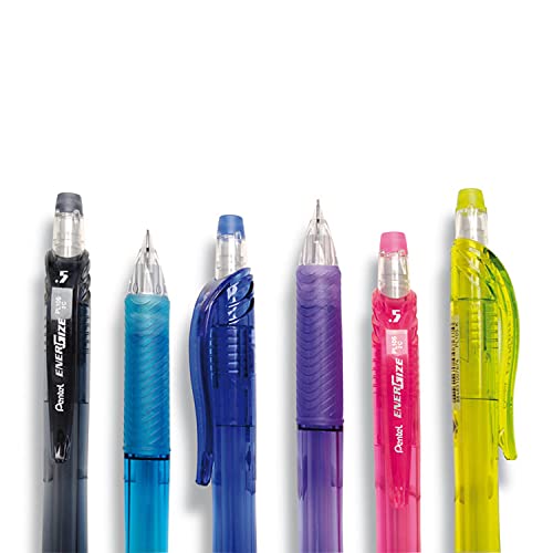 Pentel EnerGize-X Mechanical Pencil 0.5mm Black Barrel, Box of 12 (PL105A) (Pack of 2)