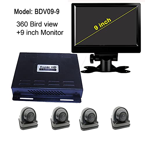360° FHD Panoramic Vehicle DVR Camera System