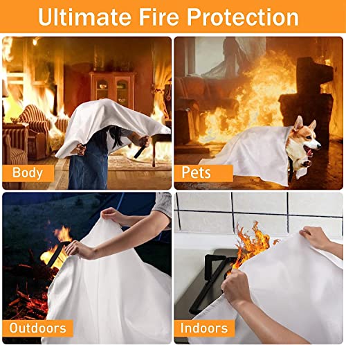 Emergency Fire Blankets for Home and Outdoor Use