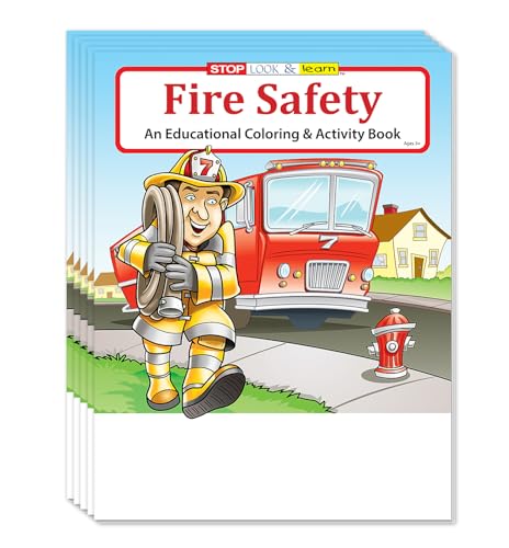 ZoCo Fire Safety Coloring Books for Kids