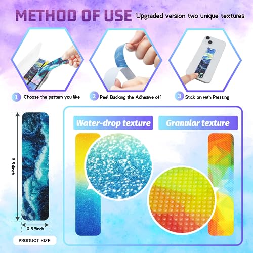 48 Unique Sensory Stickers for Stress Relief