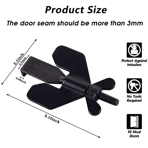 AceMining Portable Door Lock - 2 Pack Safety Set