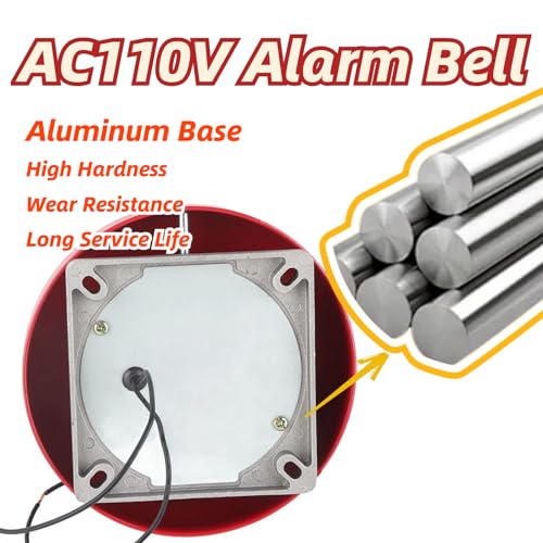 110V Metal Alarm Bell for School and Industry