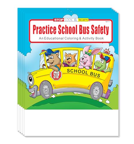 ZoCo Educational Coloring Books for Bus Safety
