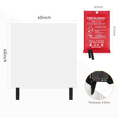 Emergency Fire Blankets for Home and Outdoor Use