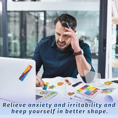 48 Unique Sensory Stickers for Stress Relief