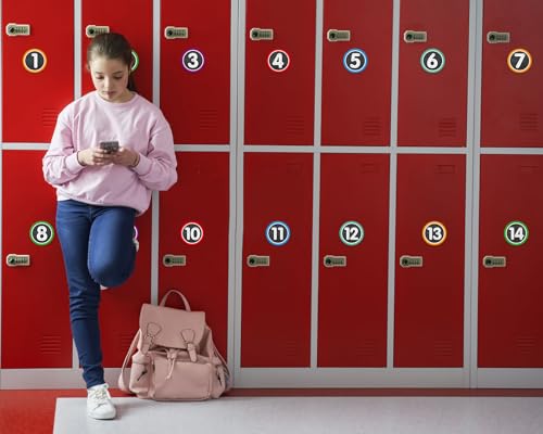 36PCS Classroom Floor Number Spot Markers