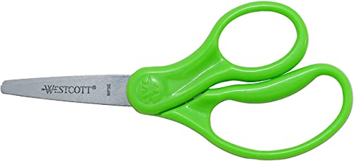 Westcott Kids' Safety Scissors, Assorted, 12 Pack