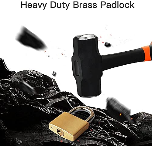 Guliffen Solid Brass Keyed Padlock 1-9/16