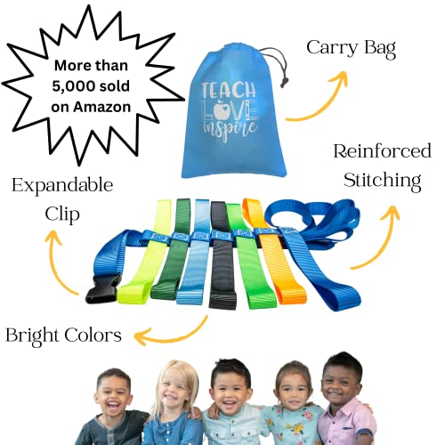 Learning Classroom Walking Rope for Kids - Blue