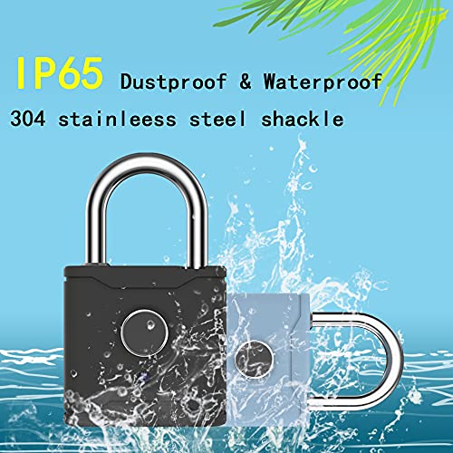 Bluetooth Fingerprint Padlock for School and Sports