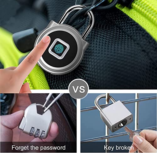 Smart Fingerprint Padlock for School Gym Lockers