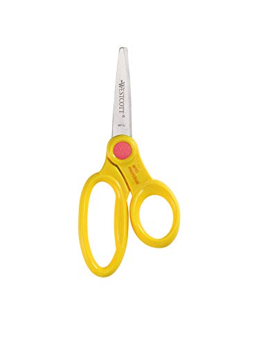 Westcott Kid-Safe 5” Pointed Scissors, 12 Pack