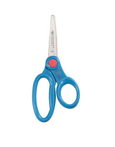 Westcott Kid-Safe 5” Pointed Scissors, 12 Pack