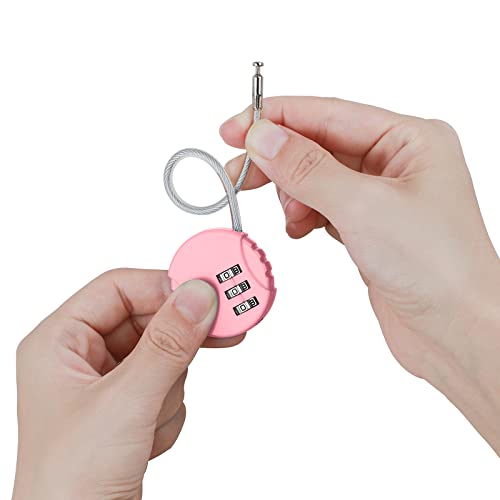 2 Pack 3-Digit Waterproof Combination Locks