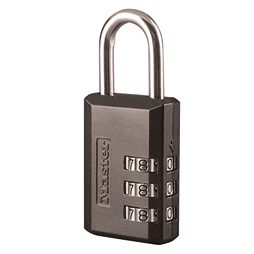Customizable 3-Digit Combination Padlock for Lockers