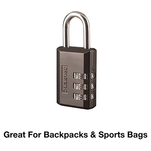 Customizable 3-Digit Combination Padlock for Lockers