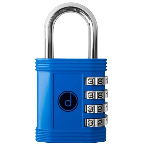 4-Digit Combination Padlock for Lockers and Gates