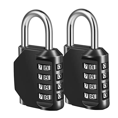 Fayleeko 4-Digit Padlock Set for Lockers