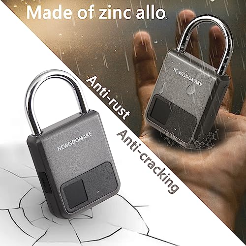 Fingerprint Padlock for Luggage and Lockers