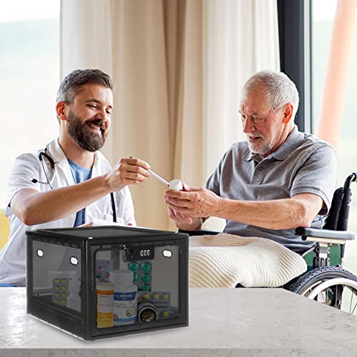 Lockable Medication Storage Containers - 2 Pack