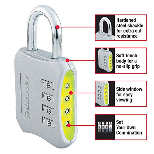 Resettable Combination Lock for School Lockers