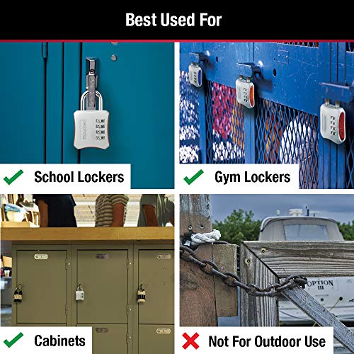 Resettable Combination Lock for School Lockers