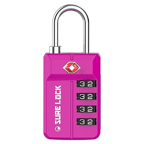 TSA Approved Travel Luggage Locks - 1 Pack