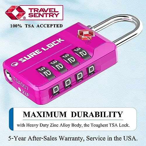 TSA Approved Travel Luggage Locks - 1 Pack