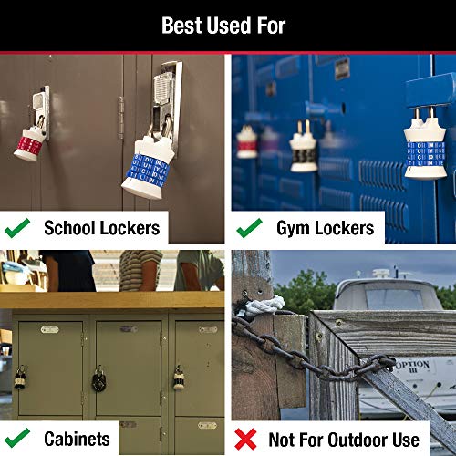 Custom Word Combination Lock for Gym & School