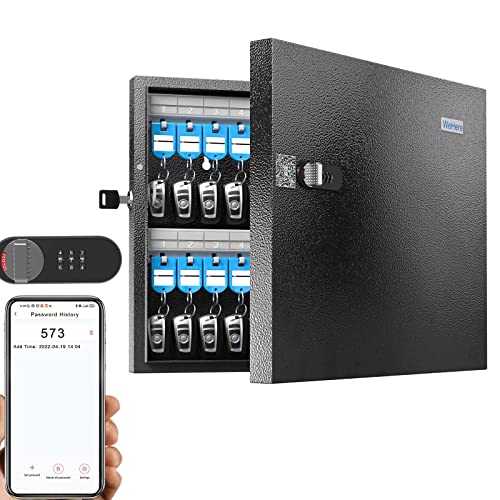 48-Key Wall Mount Lock Box Organizer