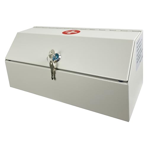 Lockable Medicine Box for Safe Medication Storage