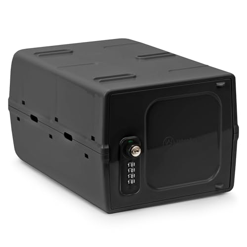 Urban August Keyed & Combination Lockbox - Graphite