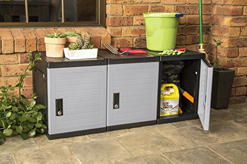 Jink Lockable Storage Cabinet with Keys - 19”