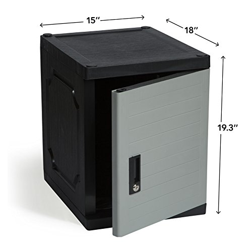 Jink Lockable Storage Cabinet with Keys - 19”